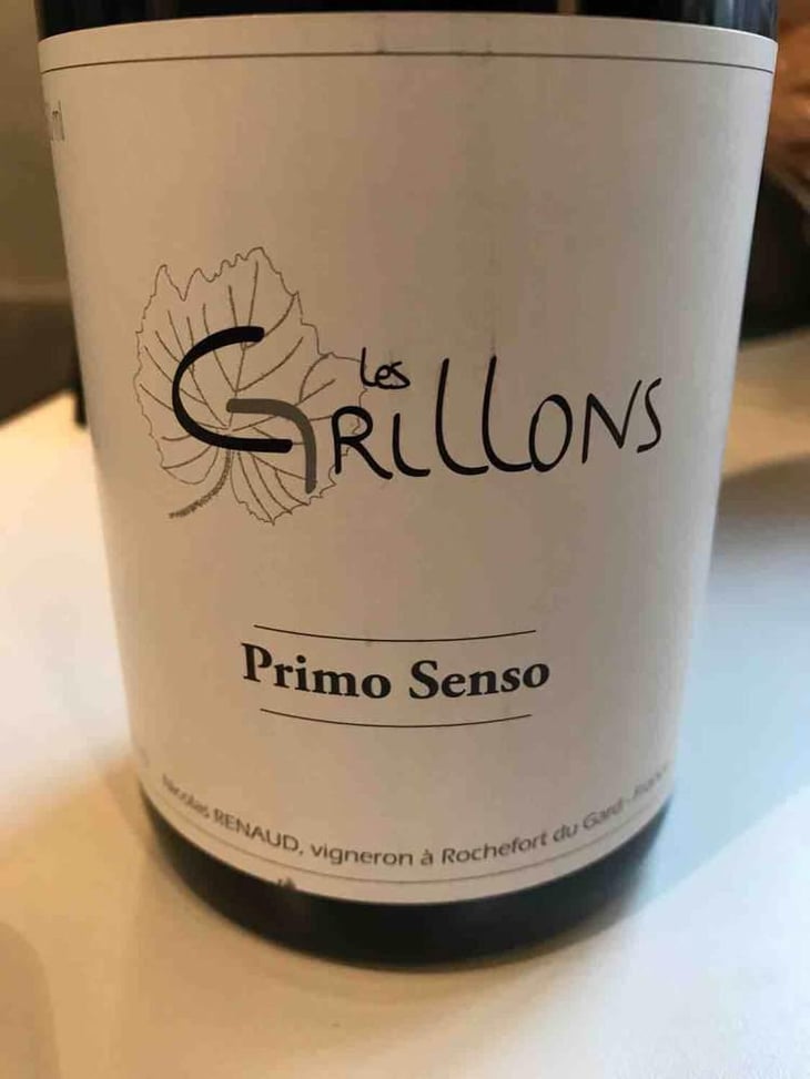 Primo Senso Rouge - Clos des Grillons - Nicolas Renaud 