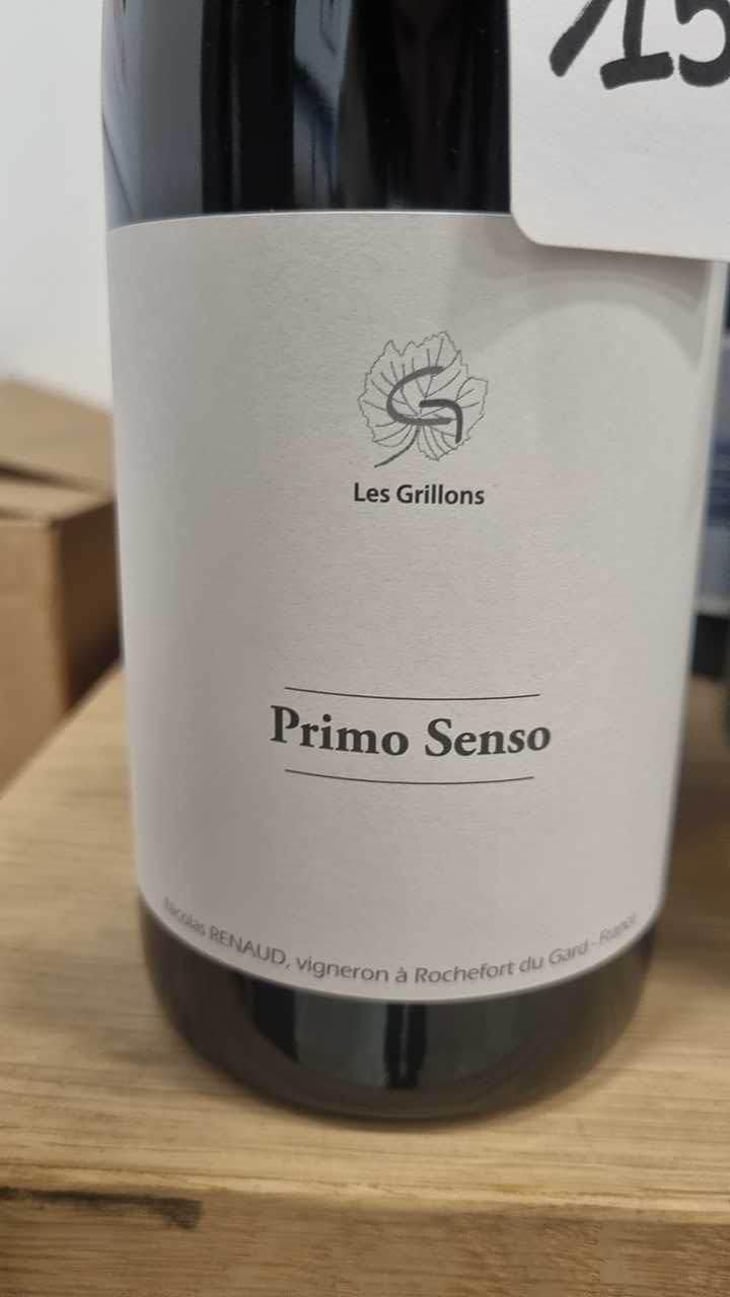 Primo Senso Rouge - Clos des Grillons - Nicolas Renaud 