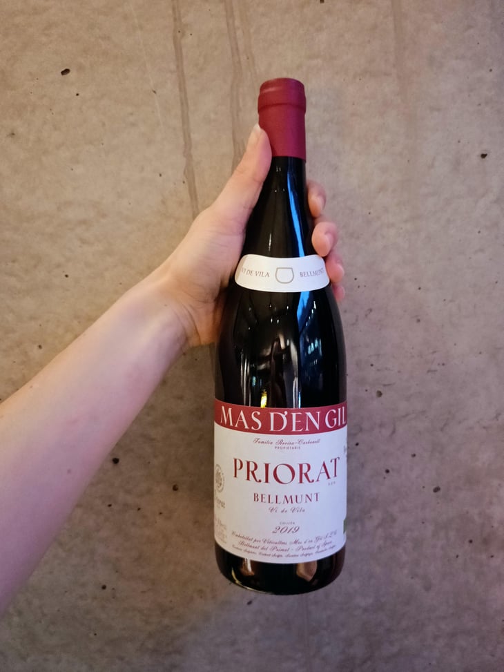 Priorat bellmunt - Mas d'en Gil - Family Rovira-Carbonell -2019