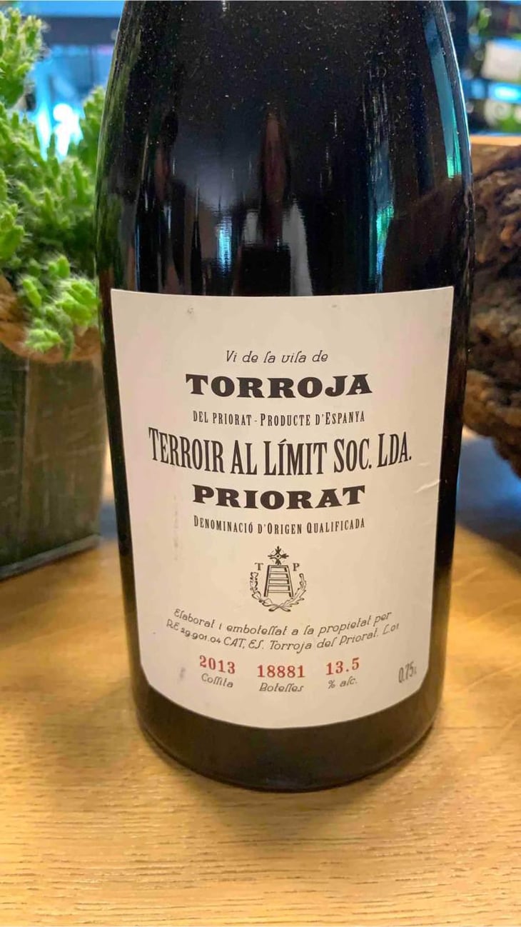 Priorat - "Torroja" - Terroir Al Limit - Dominik Huber and Eben Sadie 