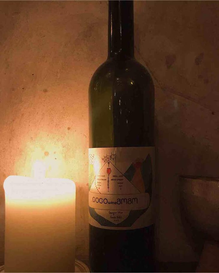 Rkatsiteli Amber Wine - GOGO Wine / Artanuli Gvino - Kakha & Ketevan Berishvili 