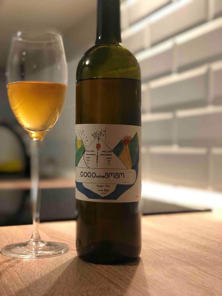 Rkatsiteli Amber Wine - GOGO Wine / Artanuli Gvino - Kakha & Ketevan Berishvili 