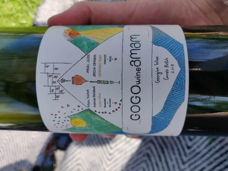 Rkatsiteli Amber Wine - GOGO Wine / Artanuli Gvino - Kakha & Ketevan Berishvili 