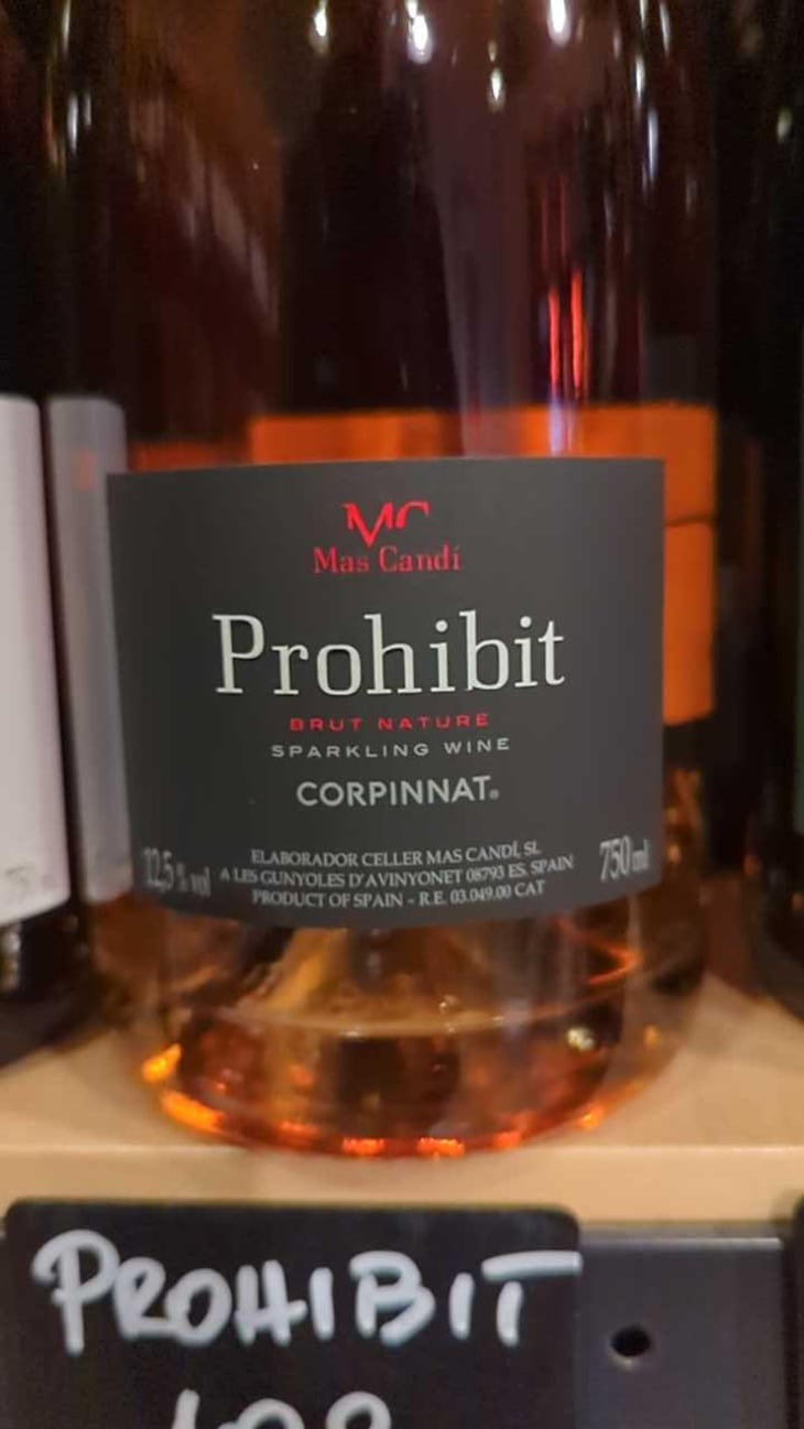 Prohibit Brut Nature - Mas Candí - Ramón Jané, Mercé Cuscó, Toni Carbó, Ramón Galimany 