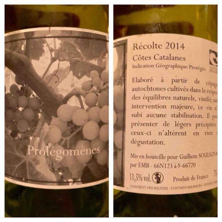 Prolègomènes (PROLEGO) - Domaine Riberach - Guilhem SOULIGNAC, J-M MAILLOLES , Patrick RODRIGUES & Luc RICHARD 