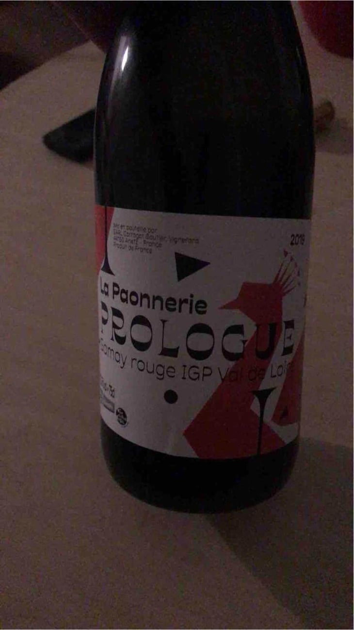 Prologue - La Paonnerie - Marie Carroget 