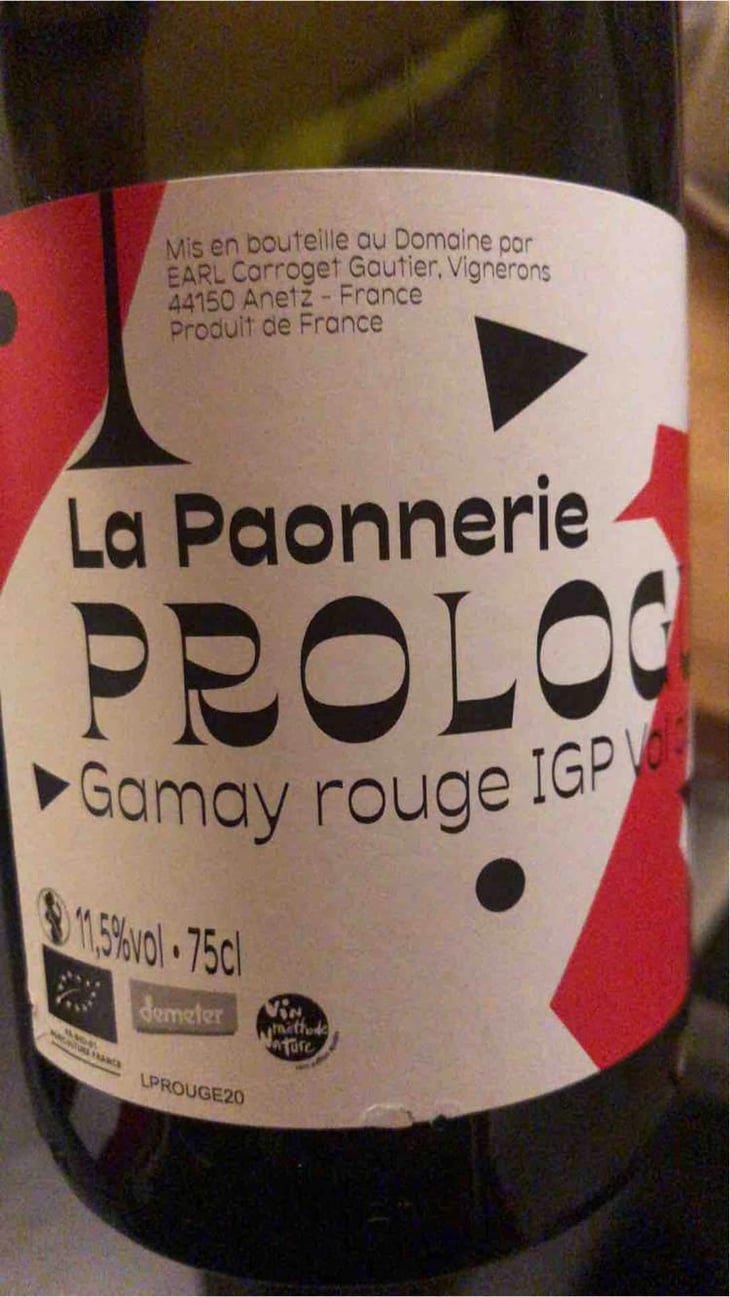 Prologue - La Paonnerie - Marie Carroget 