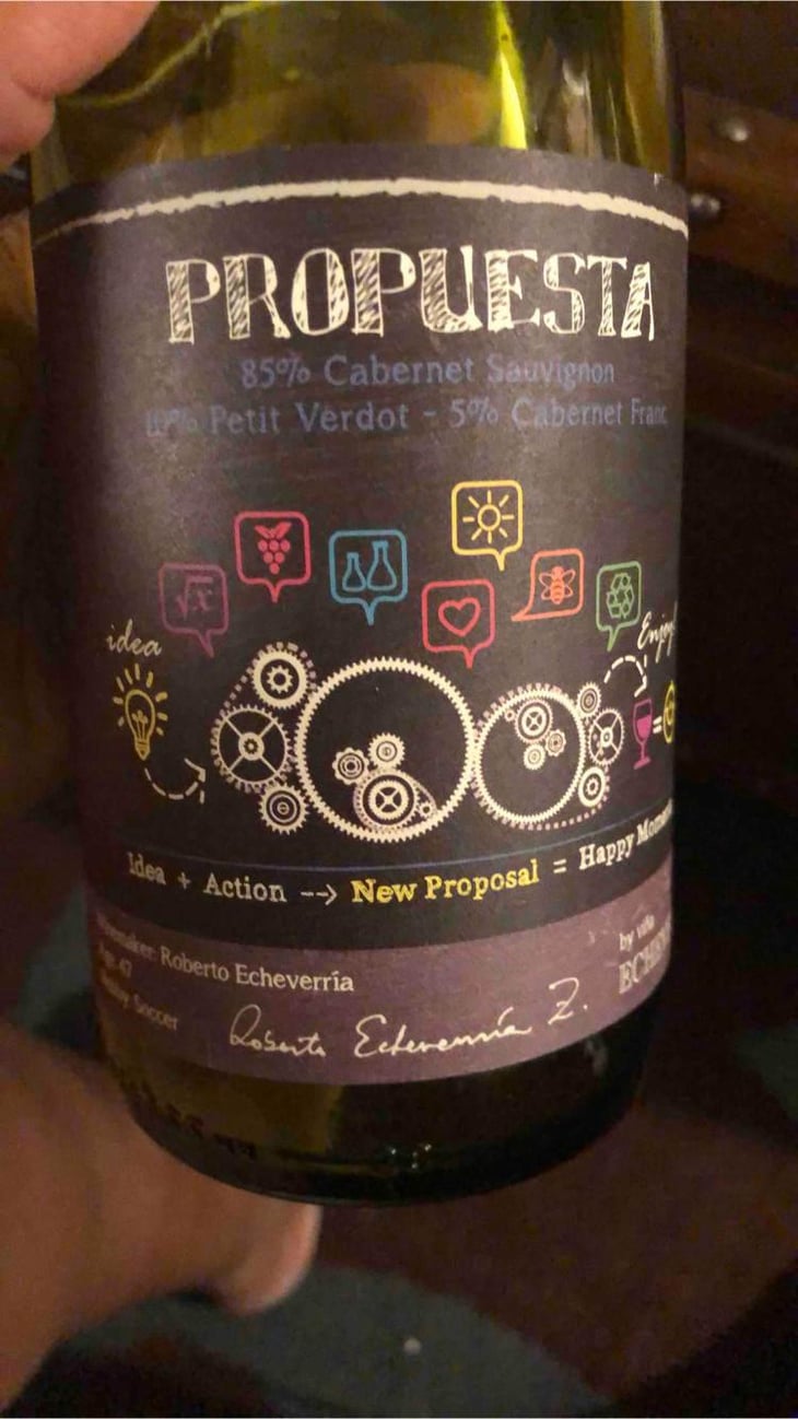 Propuesta - Viña Echeverría - Quasar Wines - Roberto, Viviana, Paulina & Diego Echeverría 