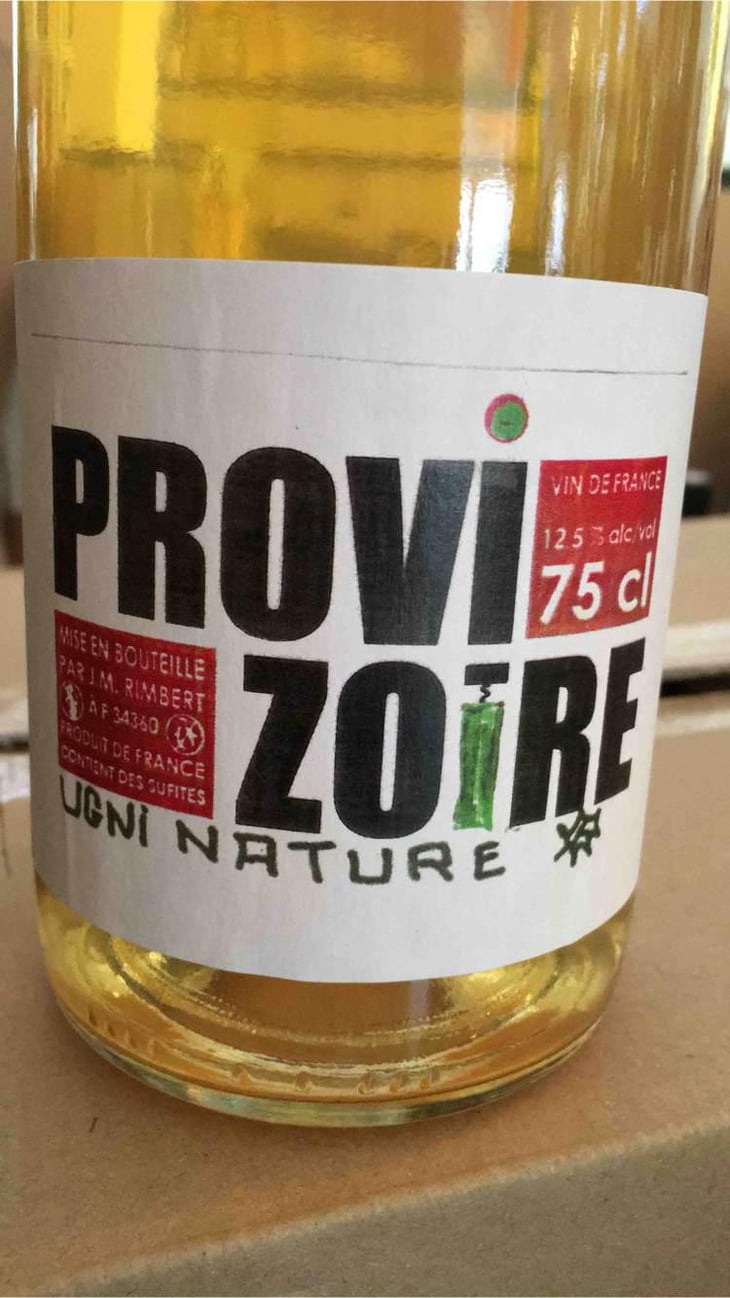 Provizoire - Rimbert - Jean-Marie Rimbert 