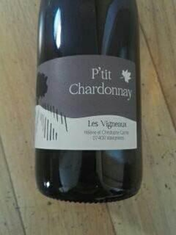 P'tit Chardonnay - Les Vigneaux - Hélène & Christophe Comte 