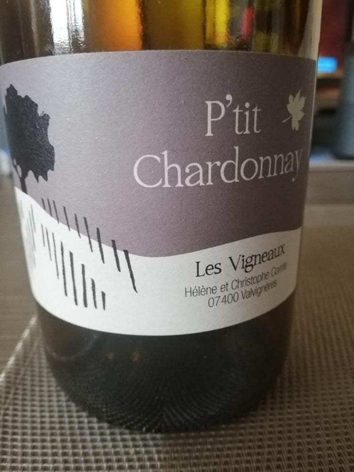 P'tit Chardonnay - Les Vigneaux - Hélène & Christophe Comte 