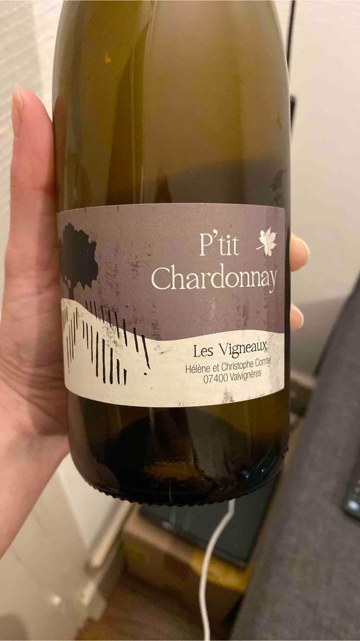 P'tit Chardonnay - Les Vigneaux - Hélène & Christophe Comte 