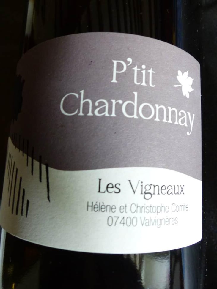 P'tit Chardonnay - Les Vigneaux - Hélène & Christophe Comte 