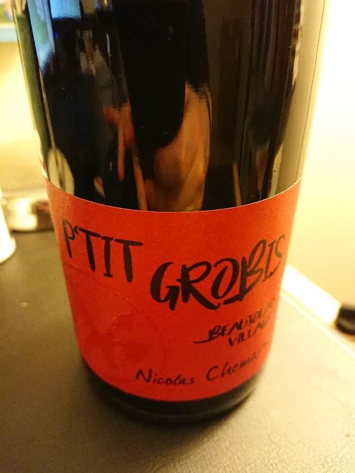 P`tit Grobis orange label - Nicolas Chemarin - Nicolas Chemarin 