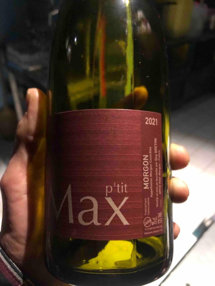 P'tit Max - Domaine Guy Breton - P'tit Max - Guy Breton 