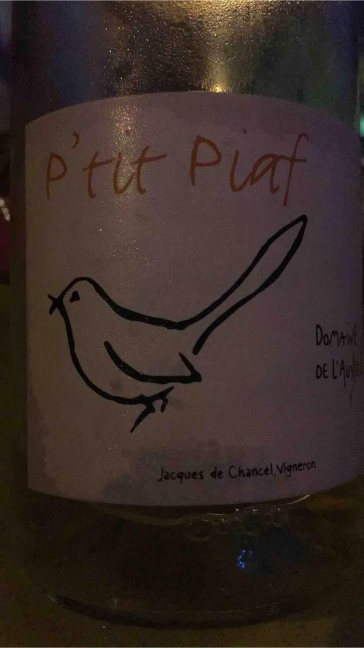 P'tit Piaf Blanc - Domaine de l'Ausseil - Jacques de Chancel 