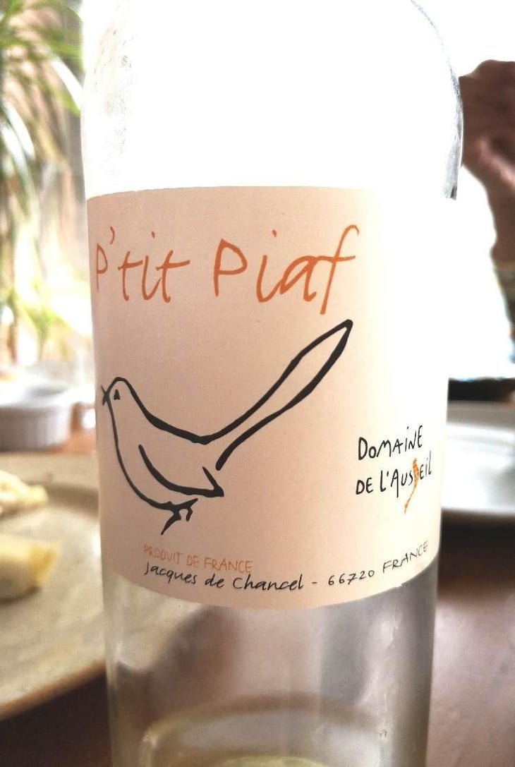 P'tit Piaf Blanc - Domaine de l'Ausseil - Jacques de Chancel 