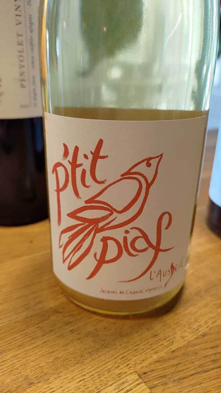 P'tit Piaf Blanc - Domaine de l'Ausseil - Jacques de Chancel 
