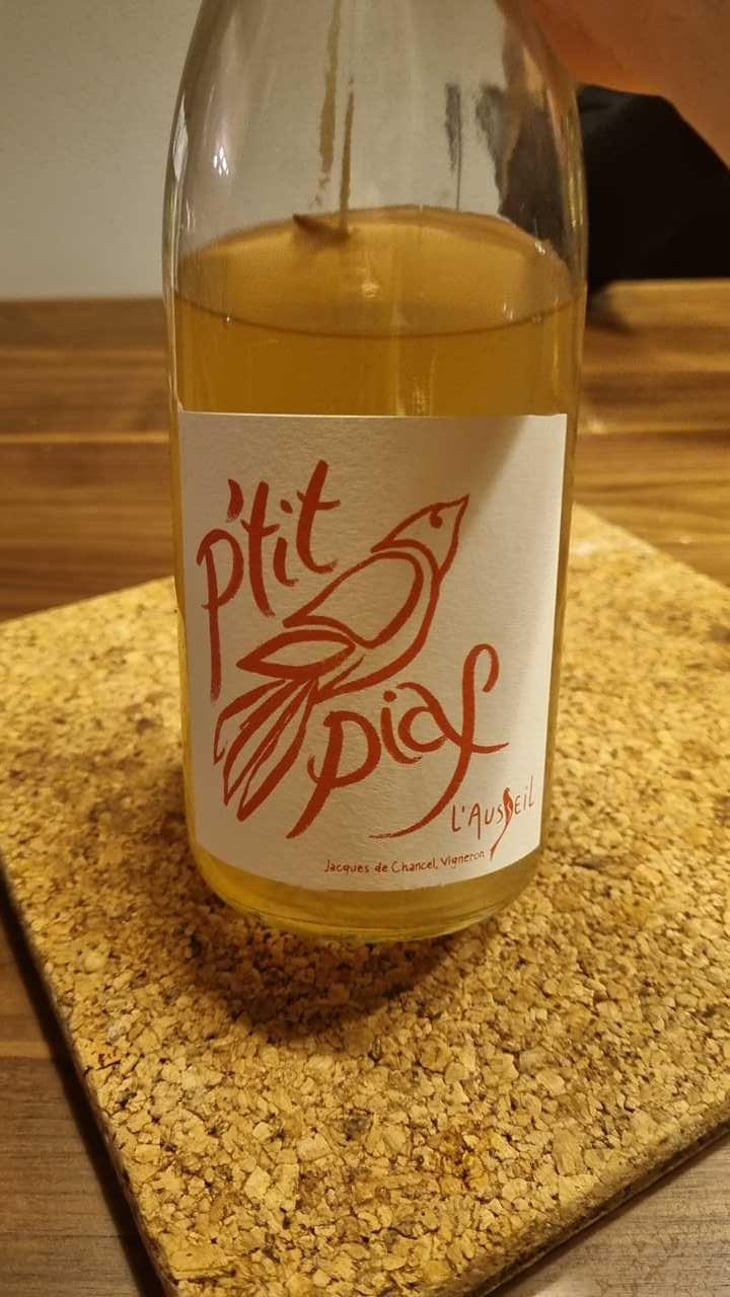 P'tit Piaf Blanc - Domaine de l'Ausseil - Jacques de Chancel 