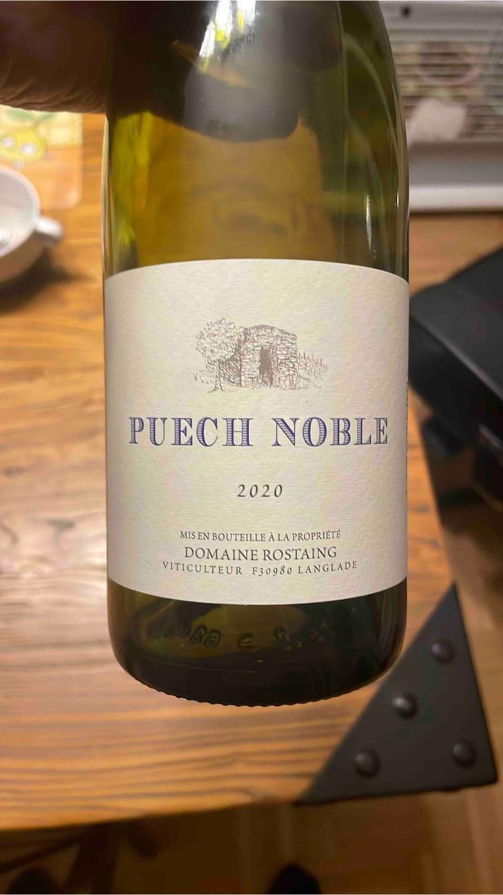 Puech Noble (blanc) - Domaine Rostaing - Pierre & René Rostaing -2020
