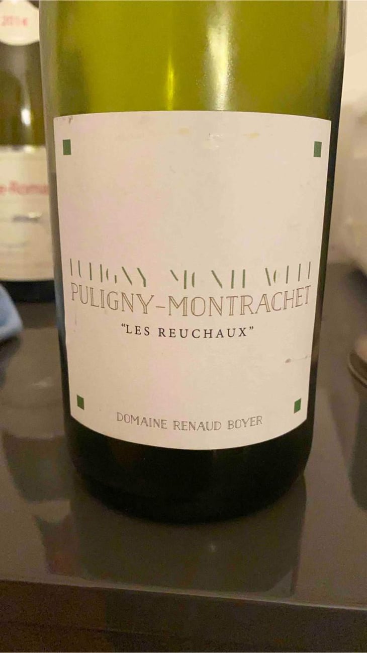 Puligny-Montrachet "Les Reuchaux" - Domaine Renaud Boyer - Renaud Boyer 