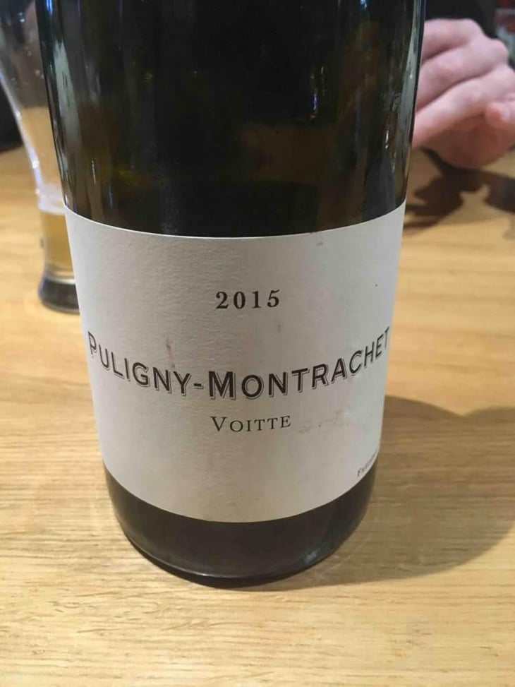 Puligny-Montrachet "Voitte" - Domaine de Chassorney - Frédéric Cossard 