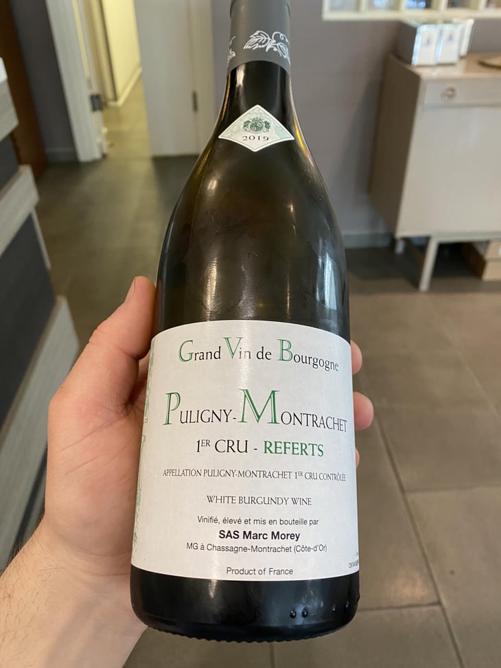 Puligny Montrachet - Domaine Marc Morey - Marc Morey -2019