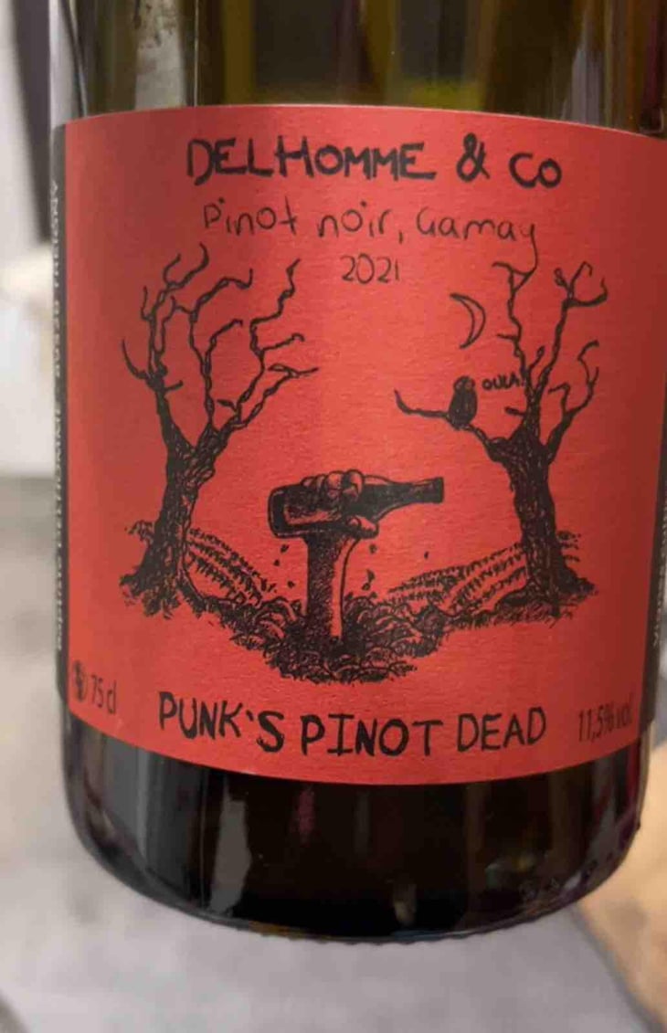 Punk’s Pinot Dead - Delhomme & co - Baptiste Delhomme 
