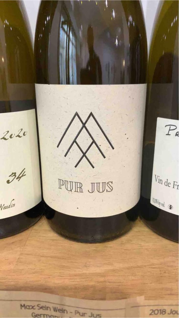Pur Jus - Max sein Wein - Max Baumann 