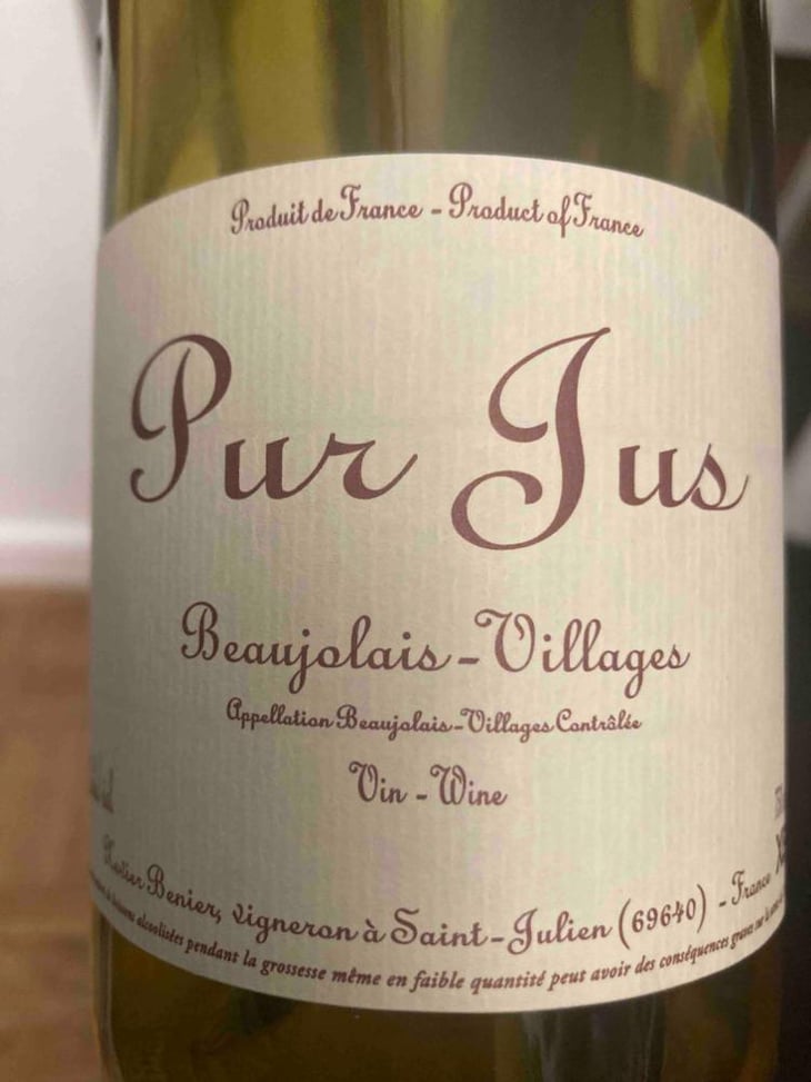 Pur Jus - Xavier Bénier - Xavier Bénier 