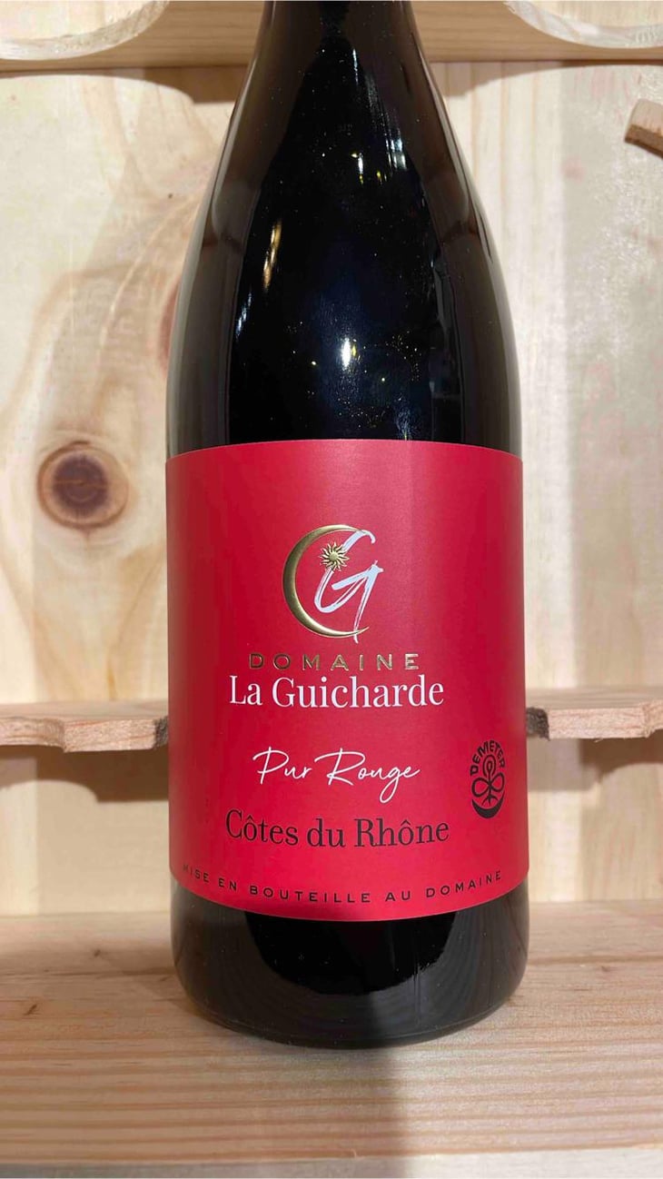 Pur Rouge - Domaine De La Guicharde - Arnaud & Isabelle Guichard 