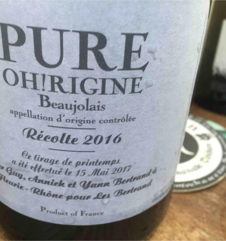 Pure Oh!Rigine - Les Bertrand - Guy, Annick & Yann Bertrand 
