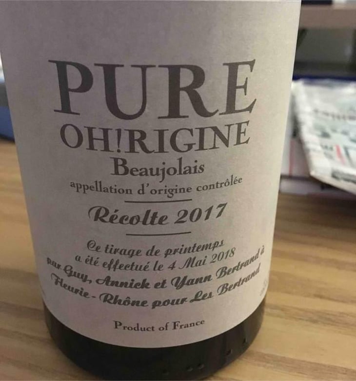 Pure Oh!Rigine - Les Bertrand - Guy, Annick & Yann Bertrand 