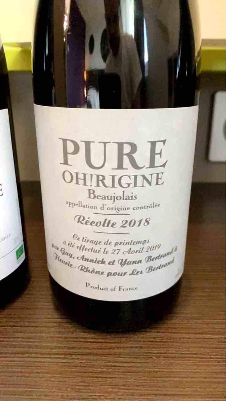 Pure Oh!Rigine - Les Bertrand - Guy, Annick & Yann Bertrand 