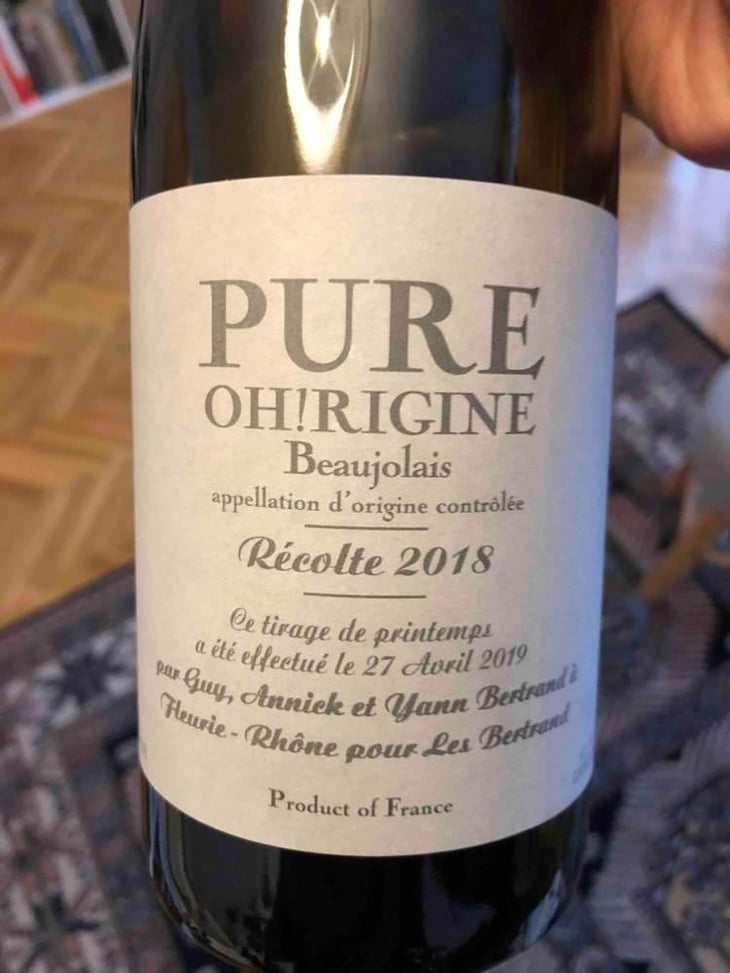 Pure Oh!Rigine - Les Bertrand - Guy, Annick & Yann Bertrand 