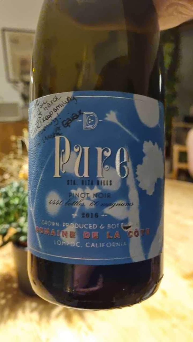 La Source Pinot Noir - Evening Land Vineyards - Rajat Parr & Sashi Moorman 