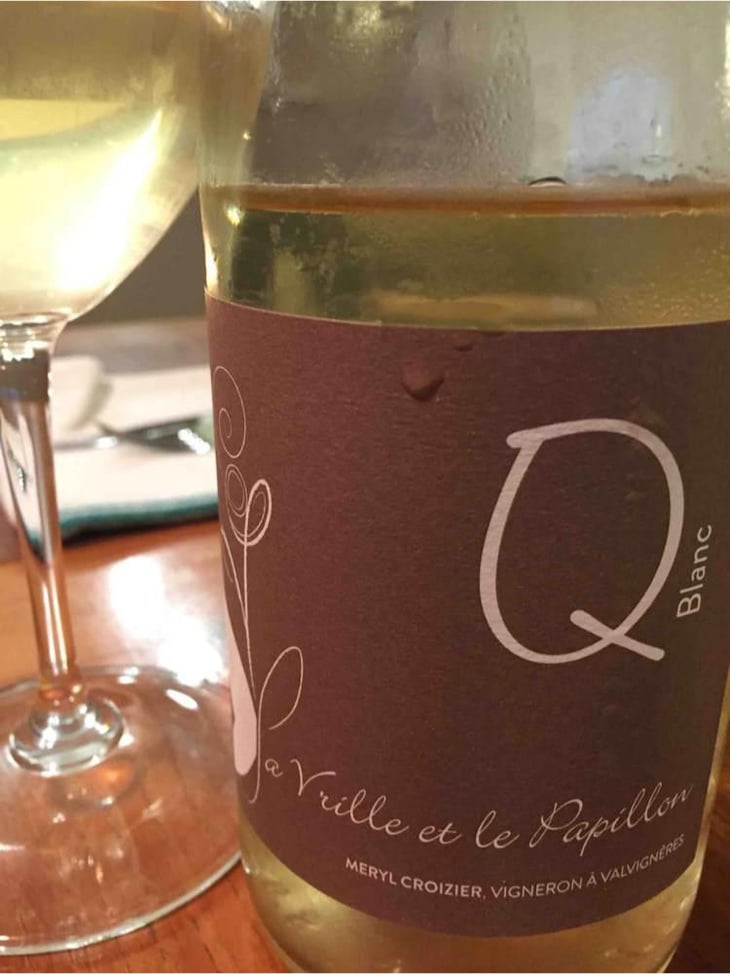 Q Blanc - La Vrille et le Papillon - Géraldine & Méryl Croizier 