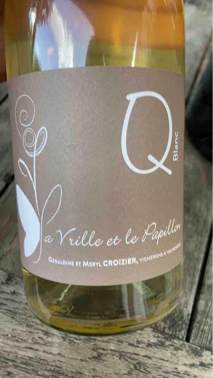 Q Blanc - La Vrille et le Papillon - Géraldine & Méryl Croizier 