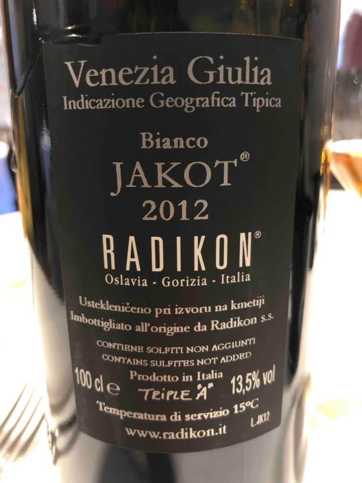 Jakot - Radikon - Famiglia Radikon 