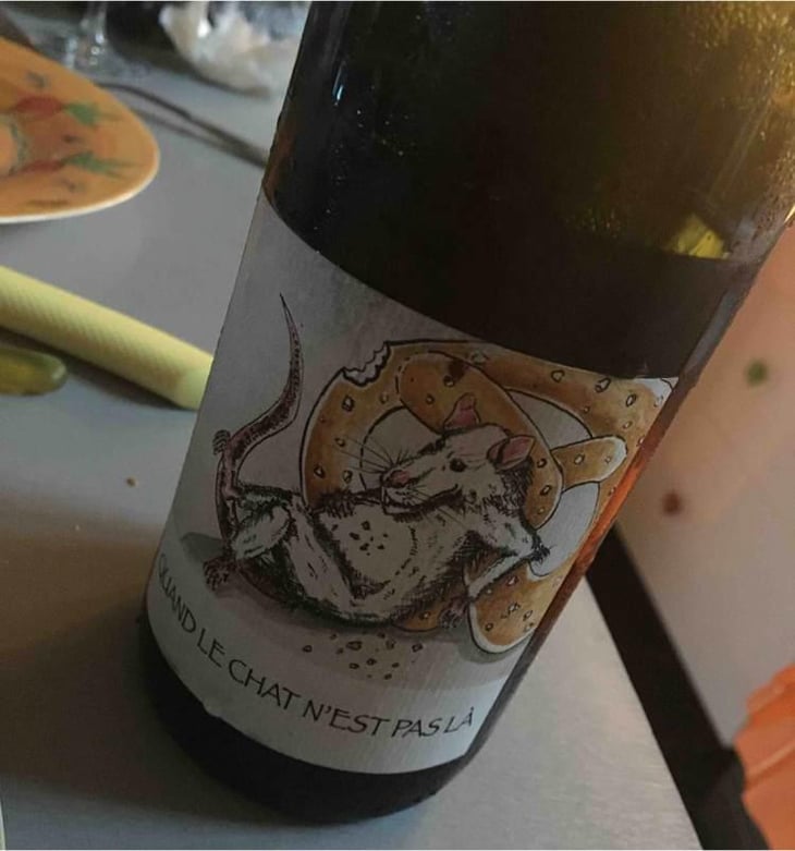 Quand le Chat N'Est Pas Là - Domaine Rietsch - Jean-Pierre & Sophie Rietsch 