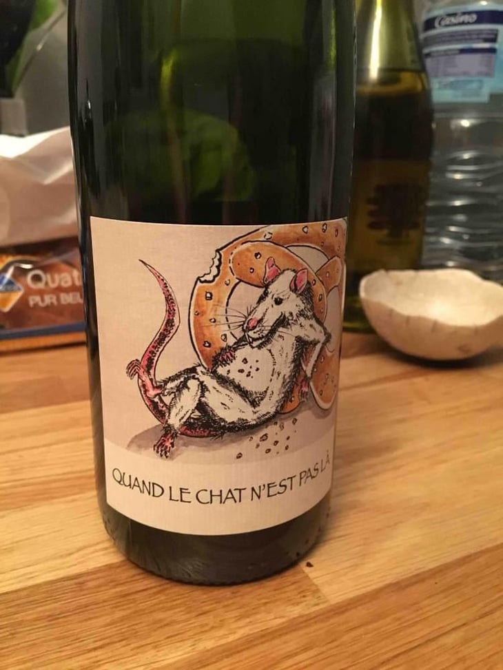 Quand le Chat N'Est Pas Là - Domaine Rietsch - Jean-Pierre & Sophie Rietsch 