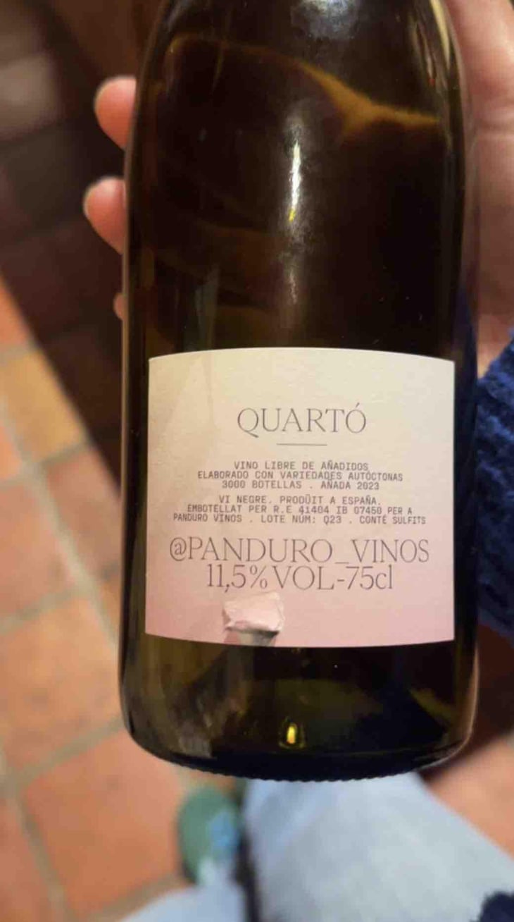 Quarto (Mallorca) - Panduro Vinos Murcia - Ibon Apezteguia & Henrik Falk -2021