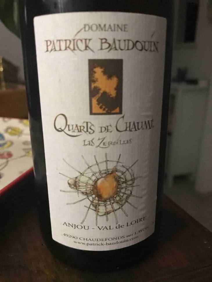 Quarts de Chaume Les Zersilles - Patrick Baudouin - Patrick Baudouin 
