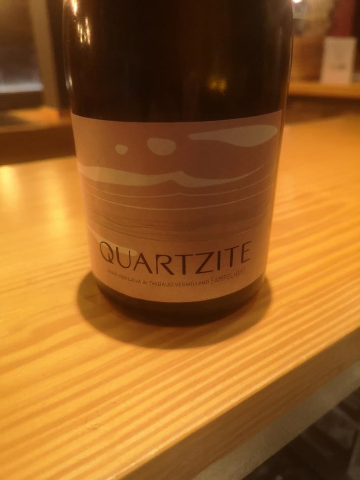 Quartzite - Domaine Ampelhus - Jenia Vasiljeva & Thibault Vermillard 