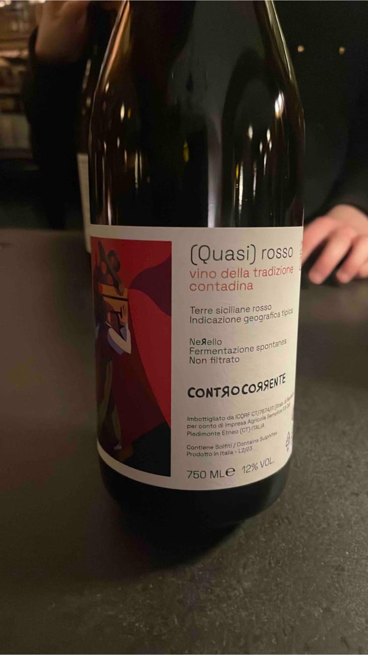 Quasi Rosso - Controcorrente - Nino Calì -2022