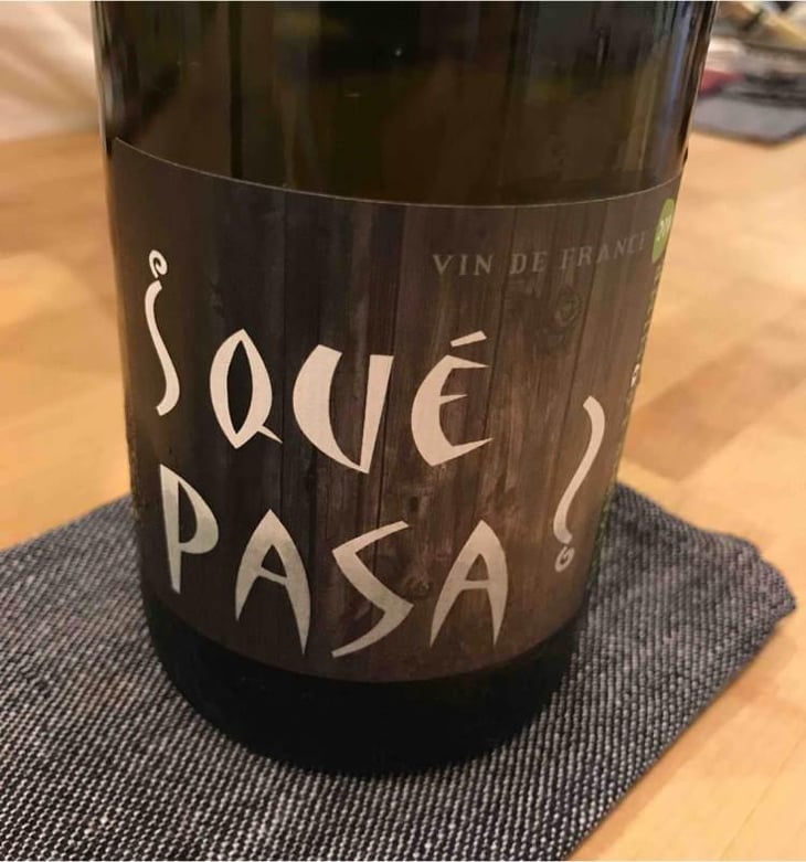 Qué Pasa blanc - Domaine Léonine - Jordan Le Guyader 