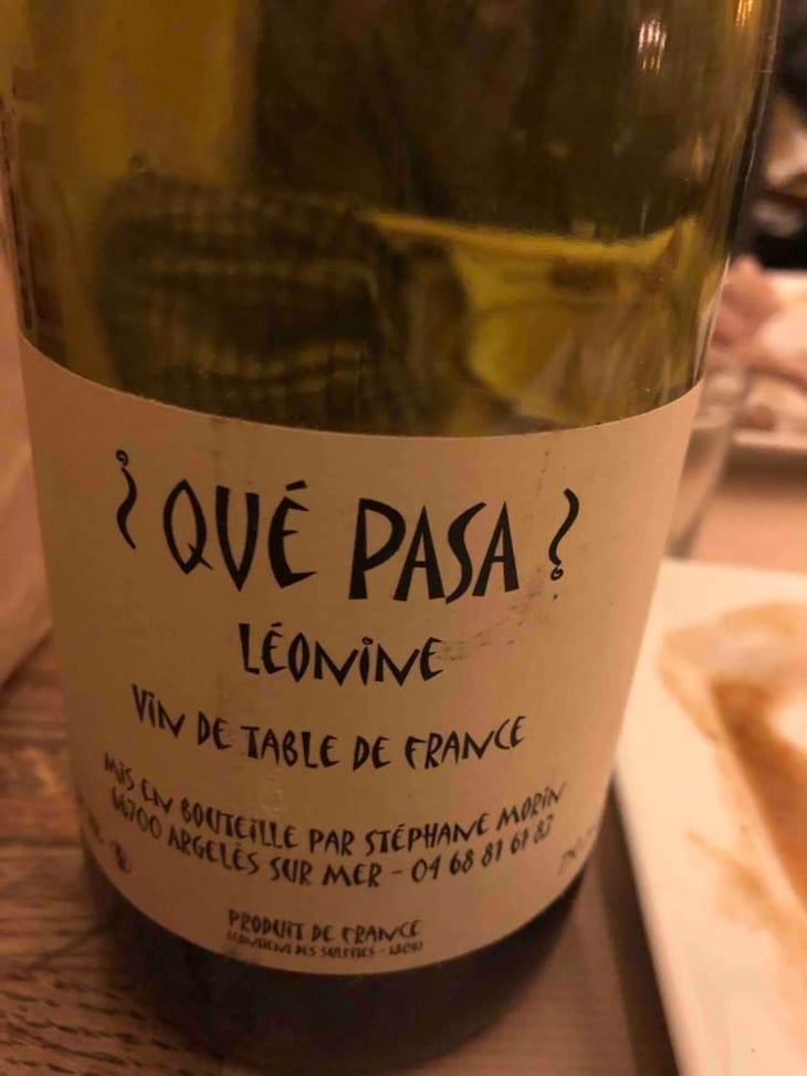 Qué Pasa rouge - Domaine Léonine - Jordan Le Guyader 