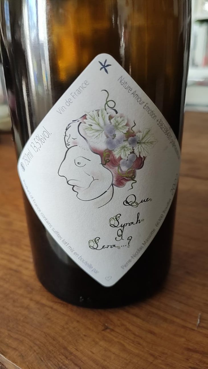 Que Syrah E Sera - Clos Massotte - Pierre Nicolas Massotte -2021