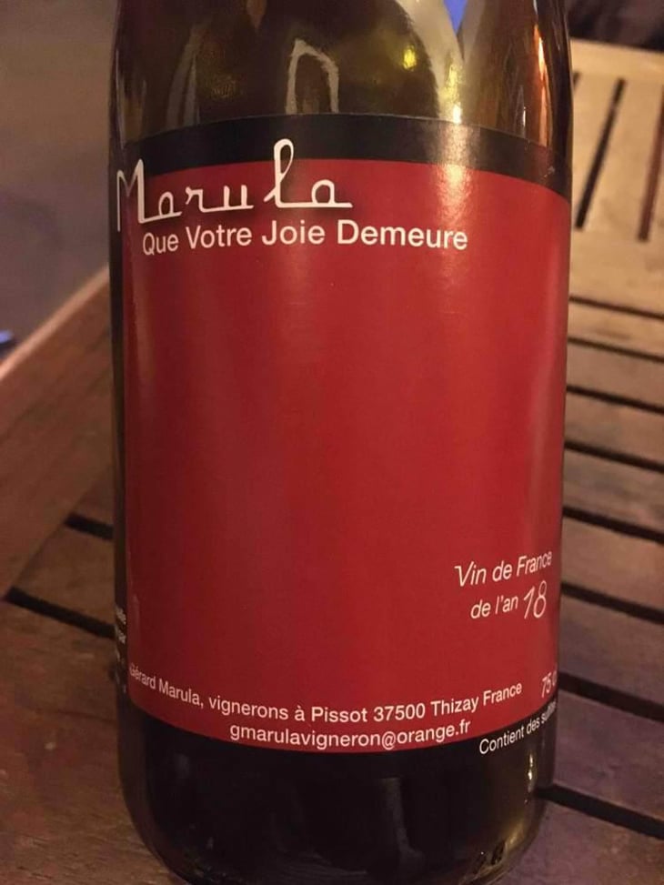 Que Votre Joie Demeure - Marula - Nadine et Gérard Marula 