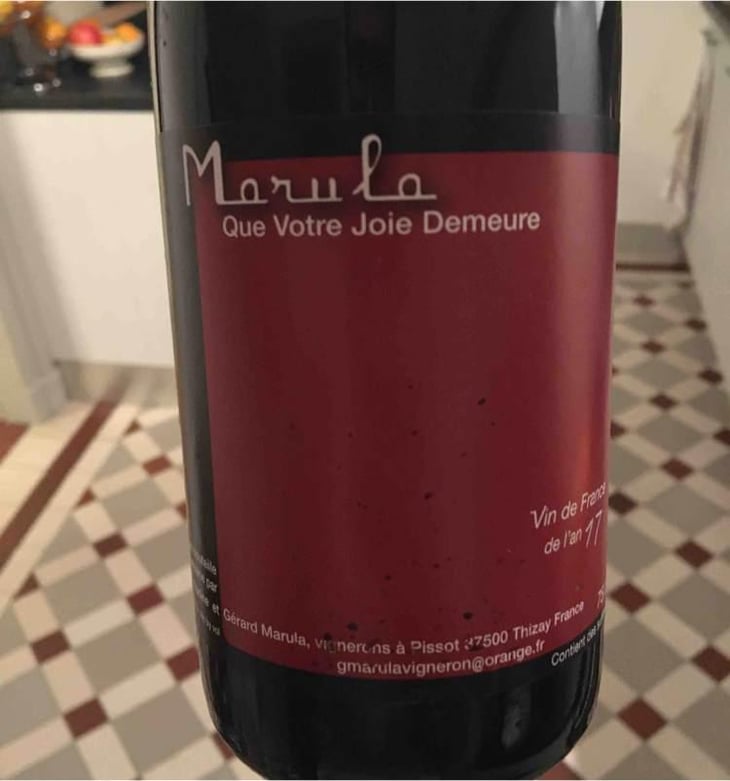 Que Votre Joie Demeure - Marula - Nadine et Gérard Marula 